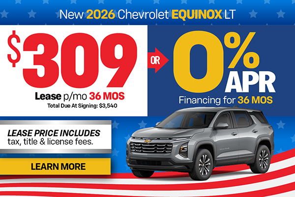 New 2026 Chevrolet Equinox