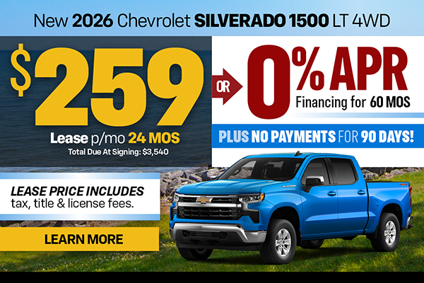 New 2026 Chevrolet Silverado