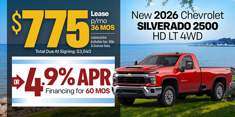 2026 Chevy Silverado 2500
