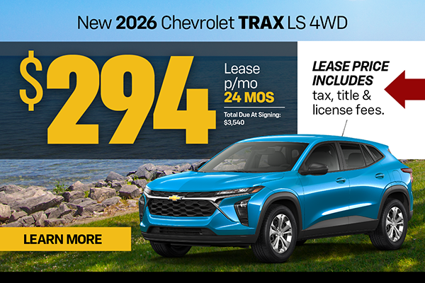New 2026 Chevy Trax