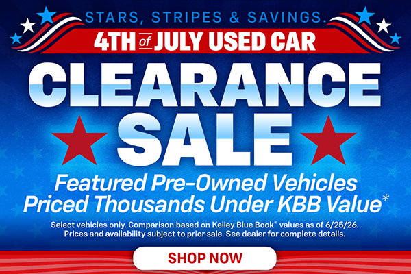 4th Of July Savings