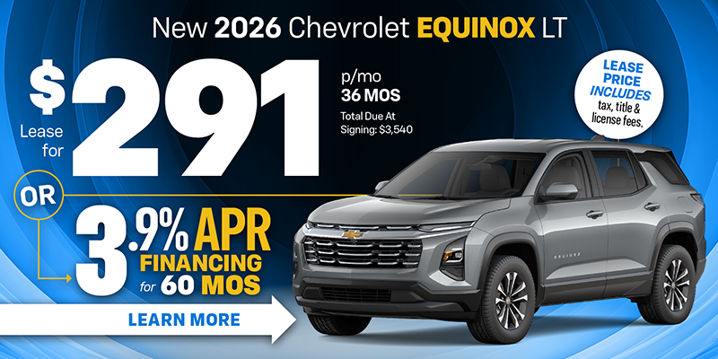New 2026 Chevrolet Equinox LT