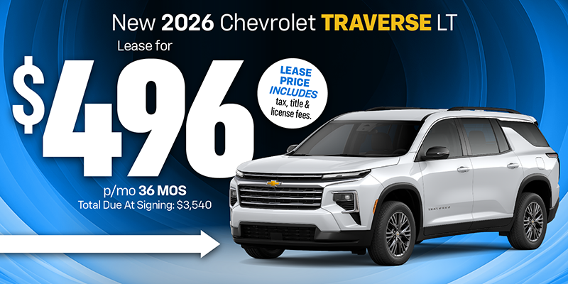 2026 Chevy Traverse