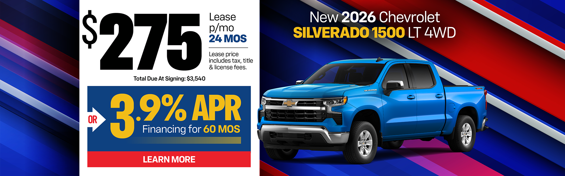 New 2026 Chevrolet Silverado