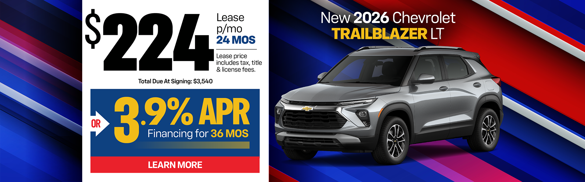 New 2026 Trailblazer