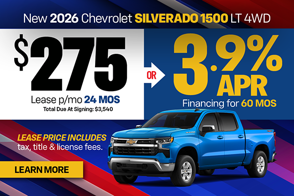 New 2026 Chevrolet Silverado