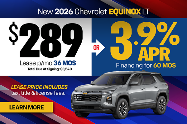 New 2026 Chevrolet Equinox