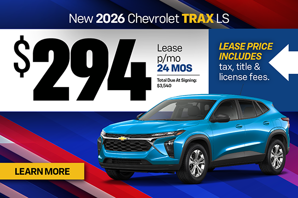 New 2026 Chevy Trax