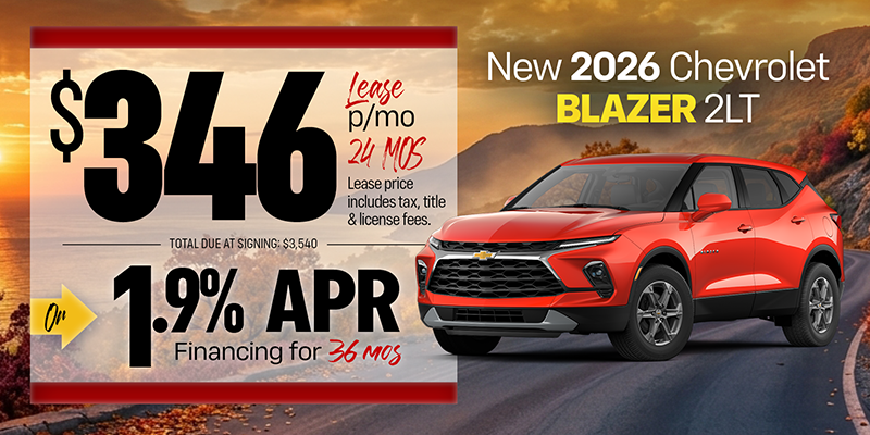 2026 Chevy Blazer