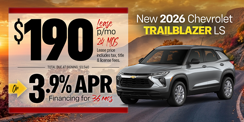 2026 Chevy Trailblazer