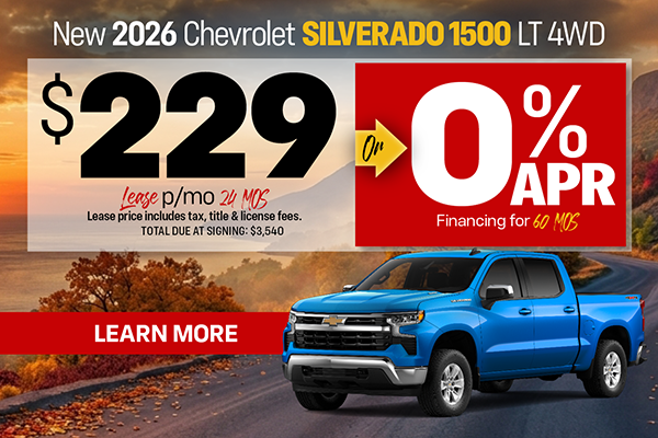 New 2026 Chevrolet Silverado