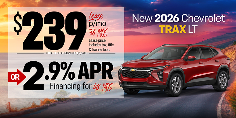 2026 Chevy Trax